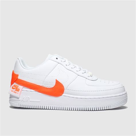 nike air force weiß mit orange|air force 1 crater sneaker.